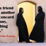 Friendship - St Shenouda Monastery Pimonakhos Articles