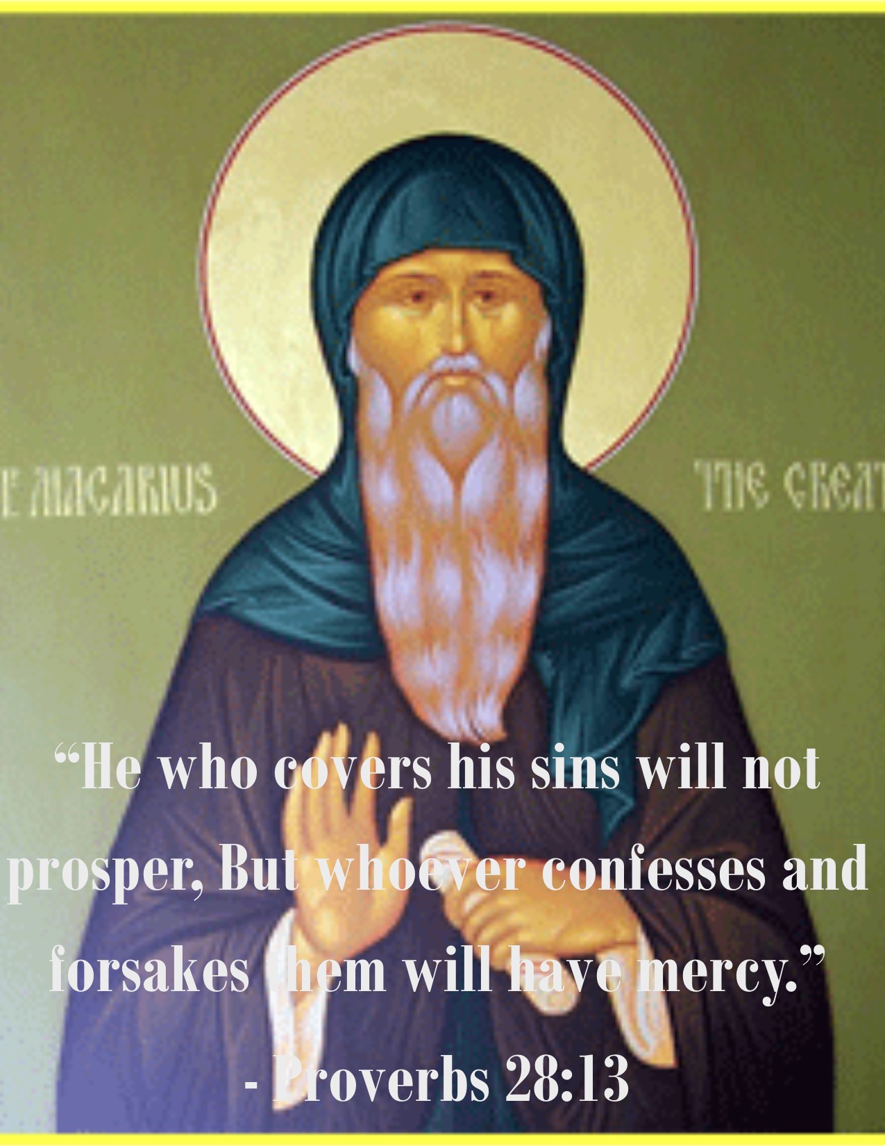 St. Macarius The Great - St Shenouda Monastery Pimonakhos Articles