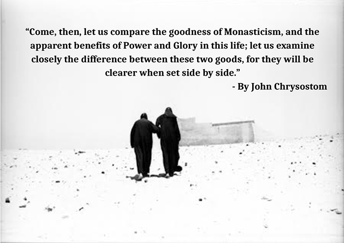St John Chrysostom – A Comparison Between a King and a Monk - St Shenouda Monastery Pimonakhos Articles