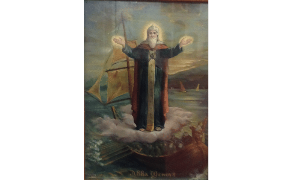 St Shenouda Travelling By A Cloud - St Shenouda Monastery Pimonakhos Articles