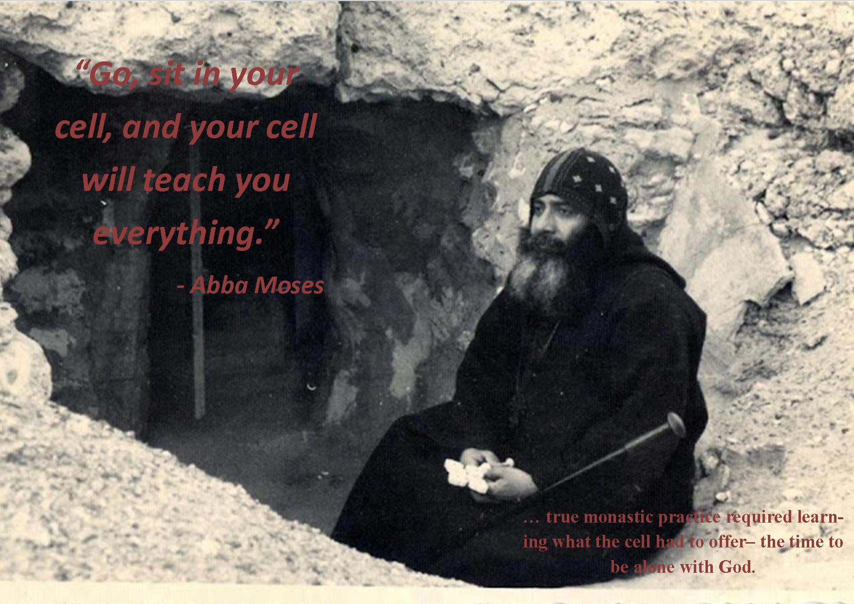 Sit In Your Cell And It Will Teach You All Things - St Shenouda Monastery Pimonakhos Articles