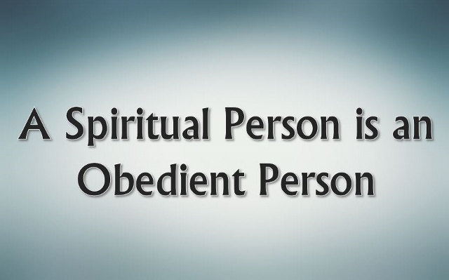 A Spiritual Person Is An Obedient Person - St Shenouda Monastery Pimonakhos Articles