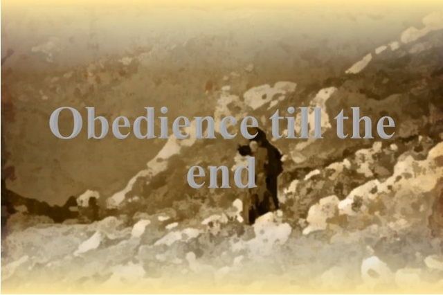 Obedience Till The End - St Shenouda Monastery Pimonakhos Articles