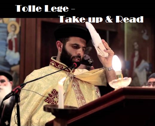 Tolle Lege - Take Up and Read - St Shenouda Pimonakhos Articles