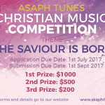 Asaph Tunes Christian Music Competition 2017