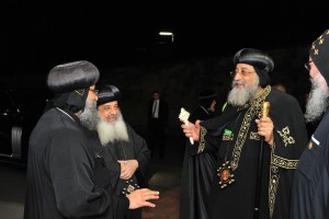 H.H Pope Tawadros II Visit to St Shenouda Monastery - September 2017