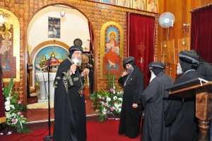 H.H Pope Tawadros II Visit to St Shenouda Monastery - September 2017