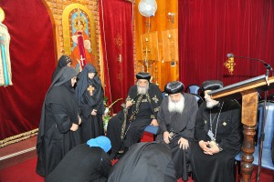 H.H Pope Tawadros II Visit to St Shenouda Monastery - September 2017