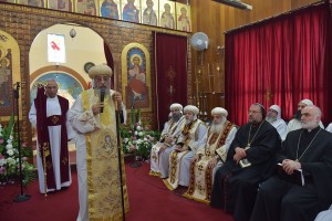 H.H Pope Tawadros II Visit to St Shenouda Monastery - September 2017
