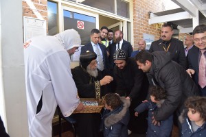 H.H Pope Tawadros II Visit to St Shenouda Monastery - September 2017