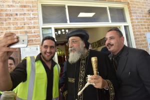 H.H Pope Tawadros II Visit to St Shenouda Monastery - September 2017