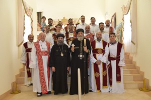 H.H Pope Tawadros II Visit to St Shenouda Monastery - September 2017