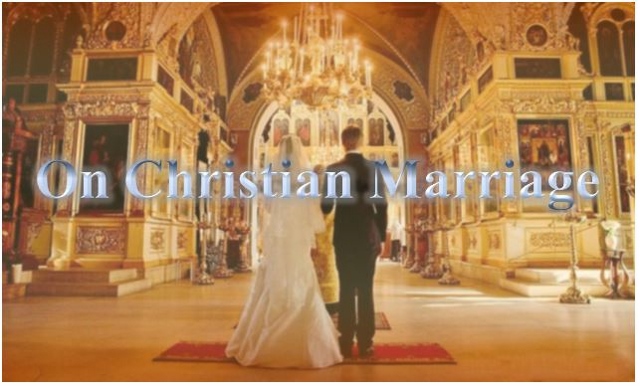 On Christian Marriage - St Shenouda Monastery Pimonakhos Articles