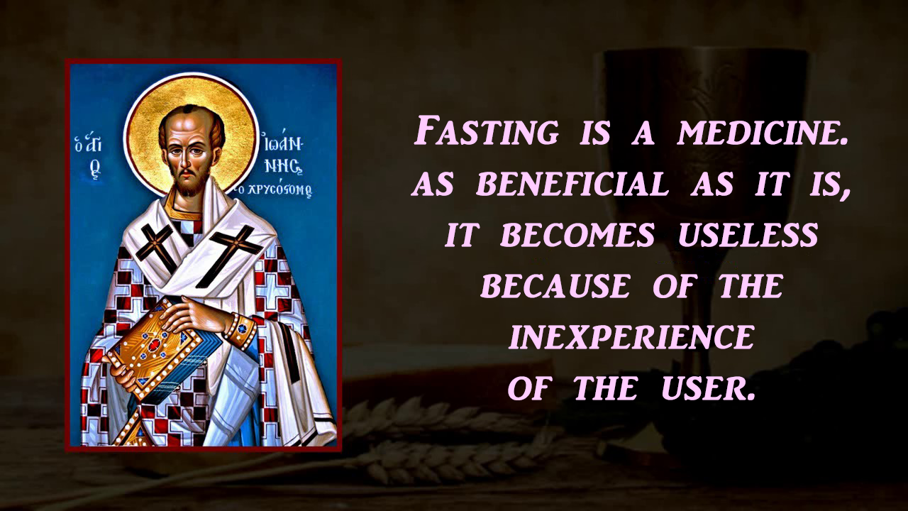 On Fasting | St Shenouda Monastery Pimonakhos Articles