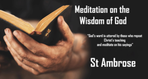 Meditation on the Wisdom of God | St Shenouda Monastery Pimonakhos Articles