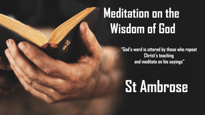 Meditation on the Wisdom of God | St Shenouda Monastery Pimonakhos Articles