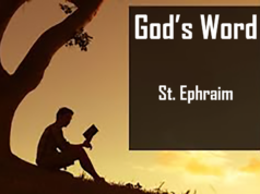 God's Word | St Shenouda Monastery Pimonakhos Articles