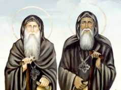 Abba moses the ethiopian and Abba Isidore