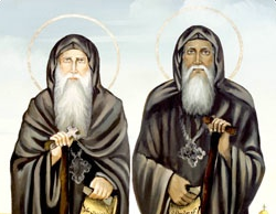 Abba moses the ethiopian and Abba Isidore