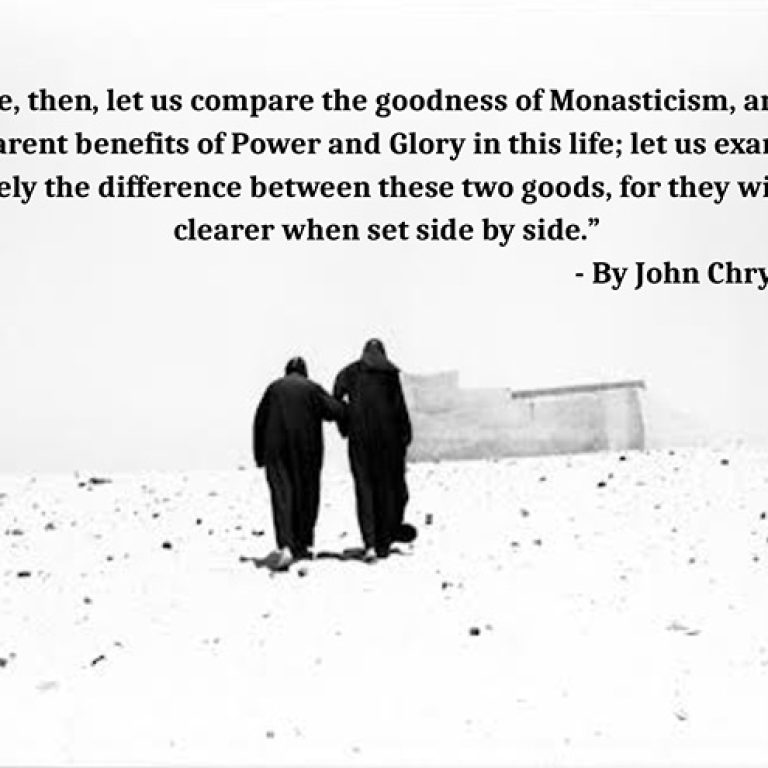 St John Chrysostom – A Comparison Between a King and a Monk - St Shenouda Monastery Pimonakhos Articles