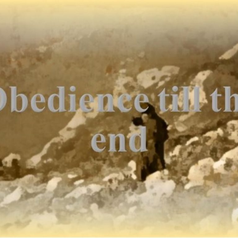 Obedience Till The End - St Shenouda Monastery Pimonakhos Articles