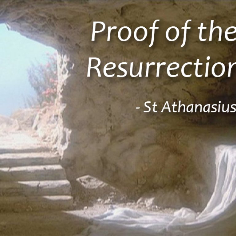 Proof of the Resurrection - St Shenouda Monastery Pimonakhos Articles