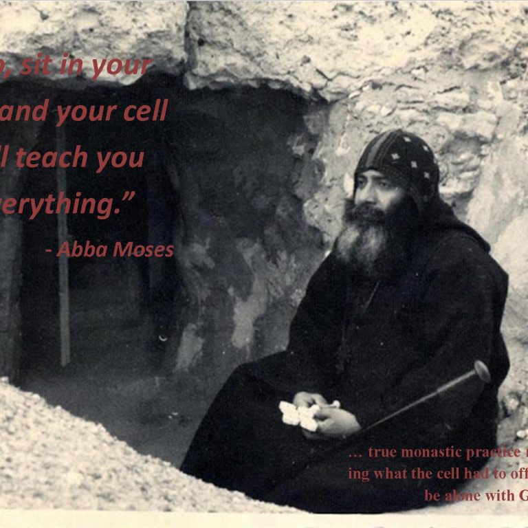 Sit In Your Cell And It Will Teach You All Things - St Shenouda Monastery Pimonakhos Articles