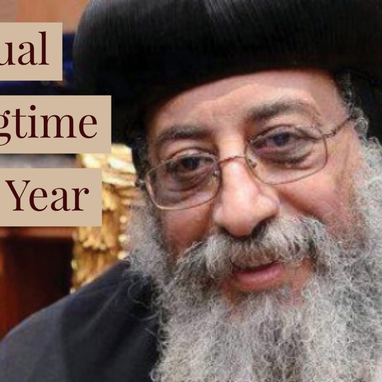Spiritual Springtime of the Year - St Shenouda Monastery Articles