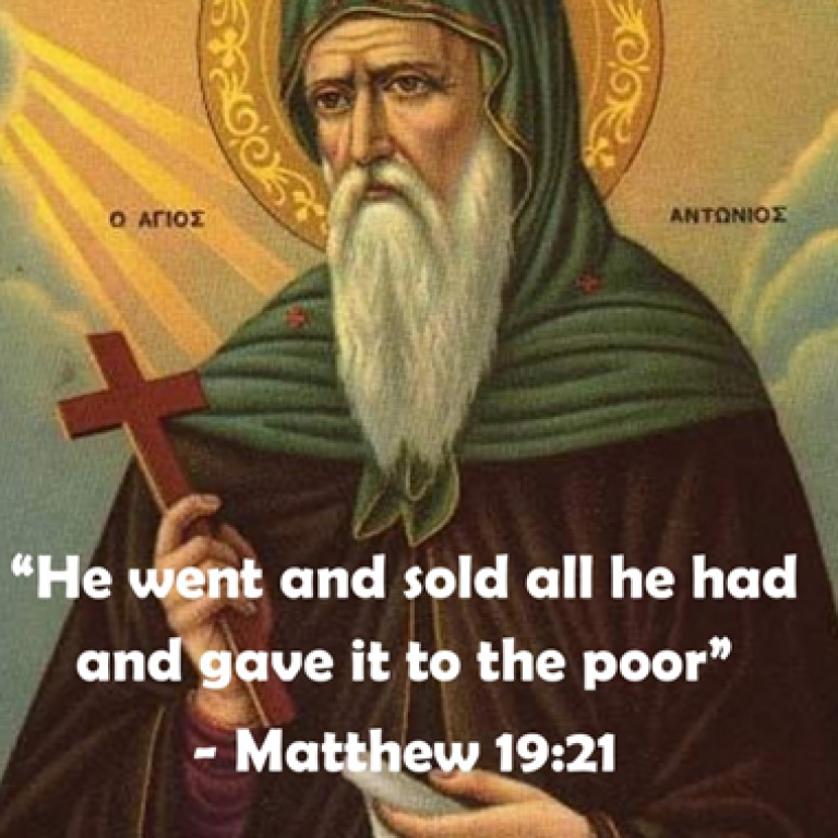 An Encomium About St. Anthony - St Shenouda Monastery Pimonakhos Articles