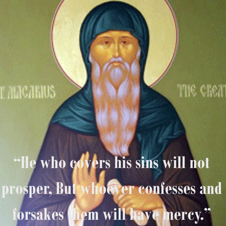 St. Macarius The Great - St Shenouda Monastery Pimonakhos Articles