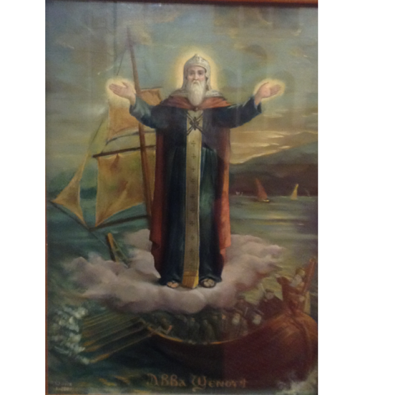 St Shenouda Travelling By A Cloud - St Shenouda Monastery Pimonakhos Articles