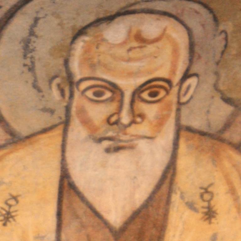 Portrayal Of St Shenoute In Besa's Life Of Shenoute - Pimonakhos